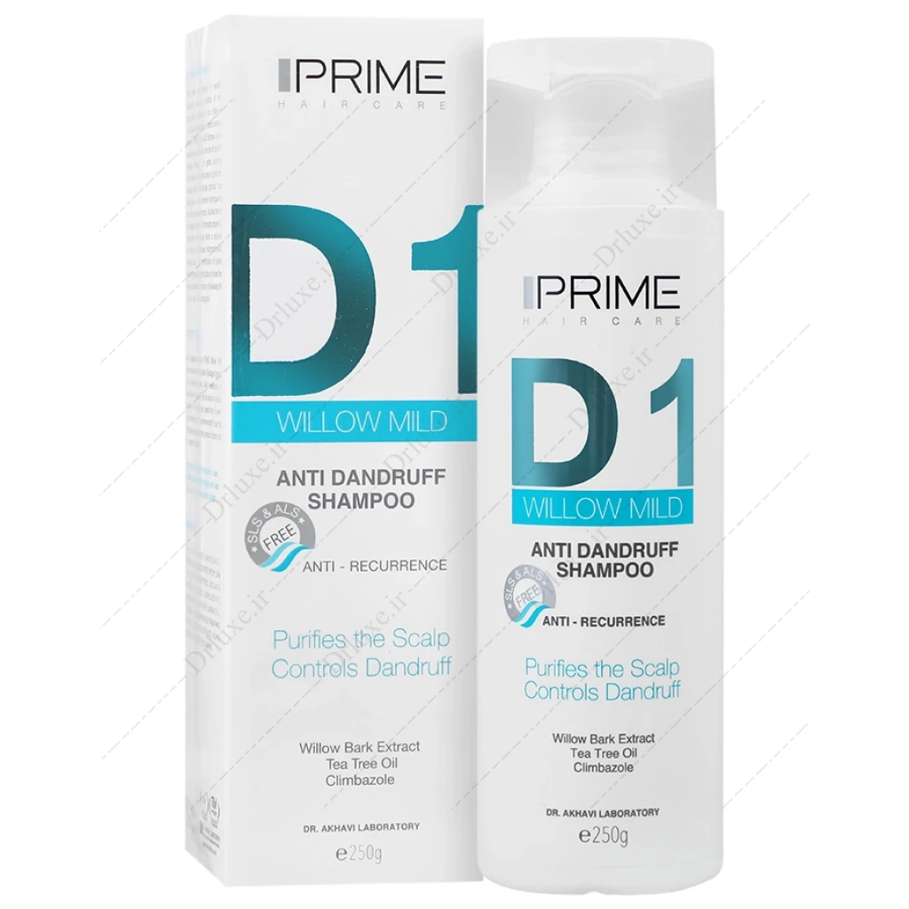 شامپو ضد شوره ملایم پرایم مدل D1